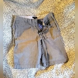 Banana Republic mens sz 34 gray dress shorts